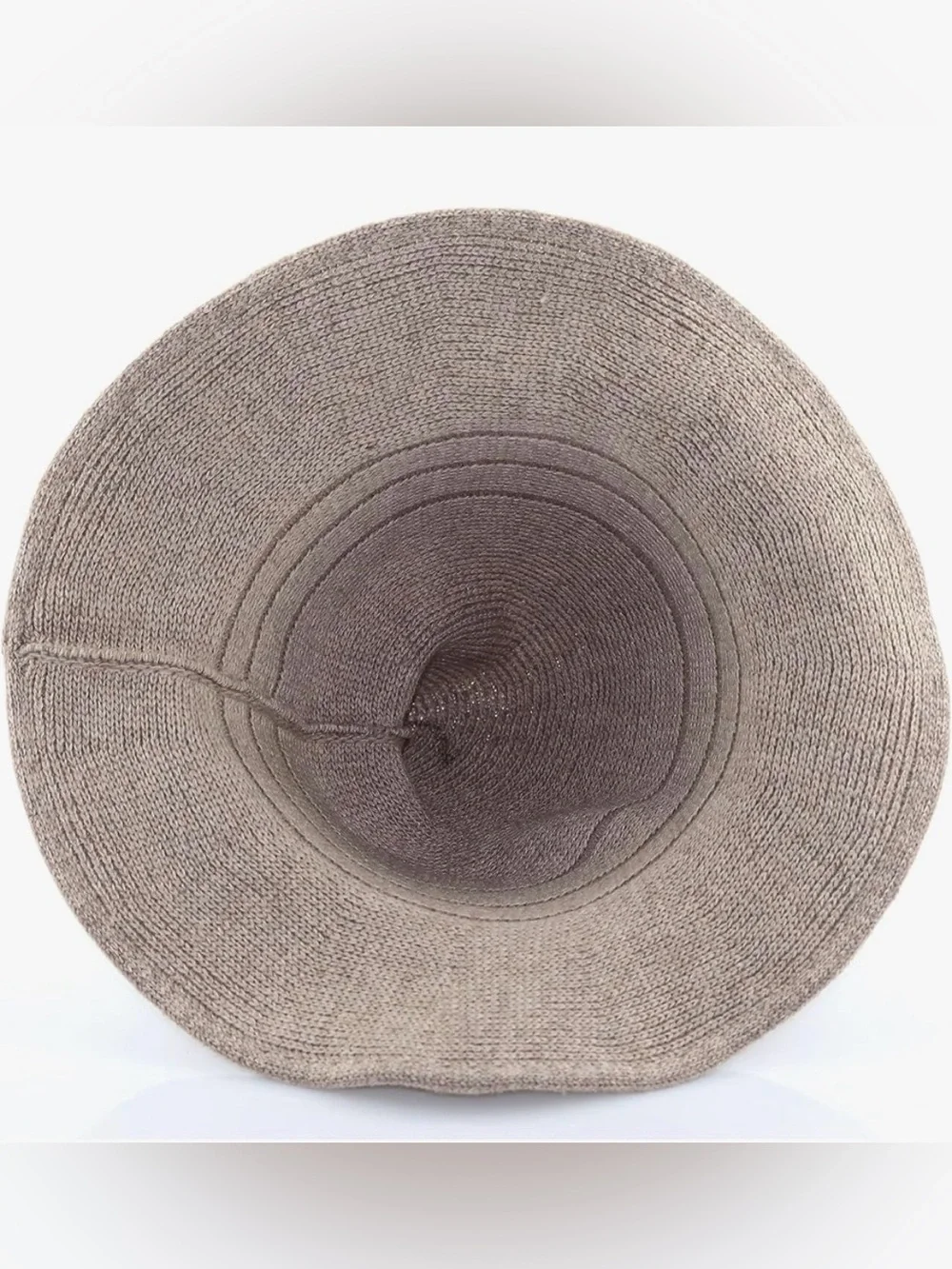 Taupe Knit Pointed Witch Hat - Women's Stylish Fall Accessory